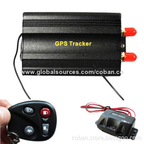 TK103A Vehicle GPS Tracker with Fuel Level Monitor, Engine Shutdown, SOS Panic and Over-speed Alarm
